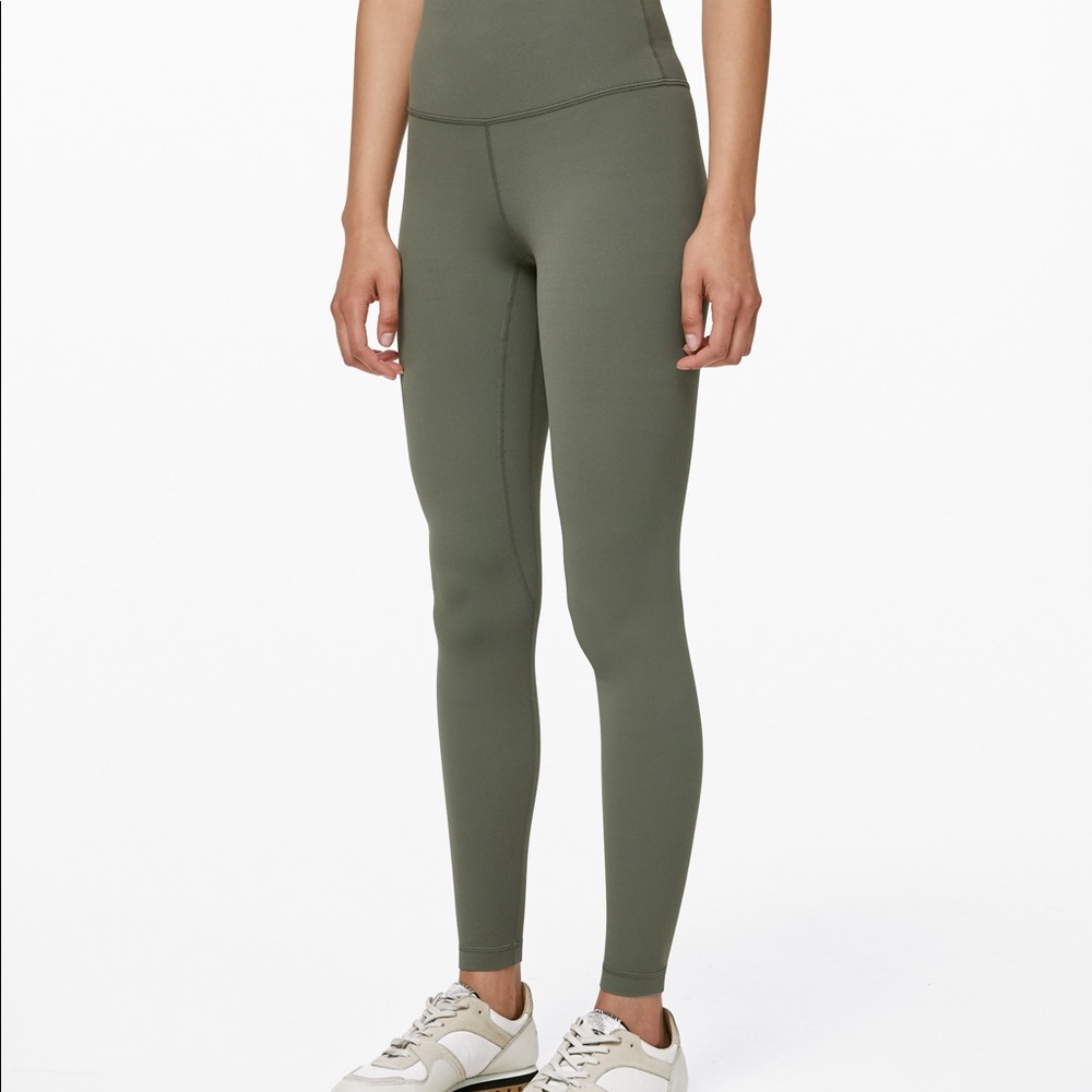 Green lululemon leggings